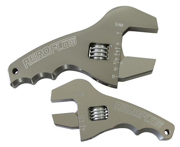 AF98-2039S - ADJUSTABLE WRENCH GRIP SPANNER1 X SMALL & 1 X LARGE SHORTY