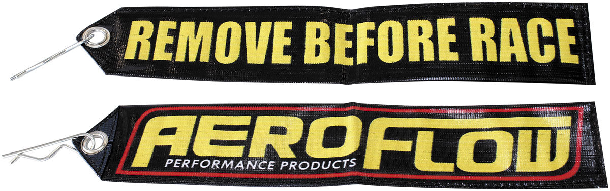 AF98-2044 - AEROFLOW PARACHUTE SAFETY FLAG12-1/2" X 2-1/8"