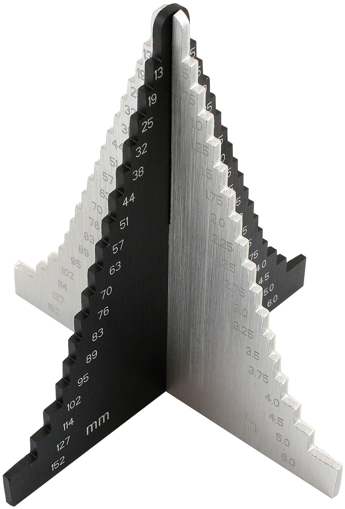 AF98-2141 - AEROFLOW SILICONE HOSE GAUGE TOOL GUIDE 1/2" to 6" MEASURE