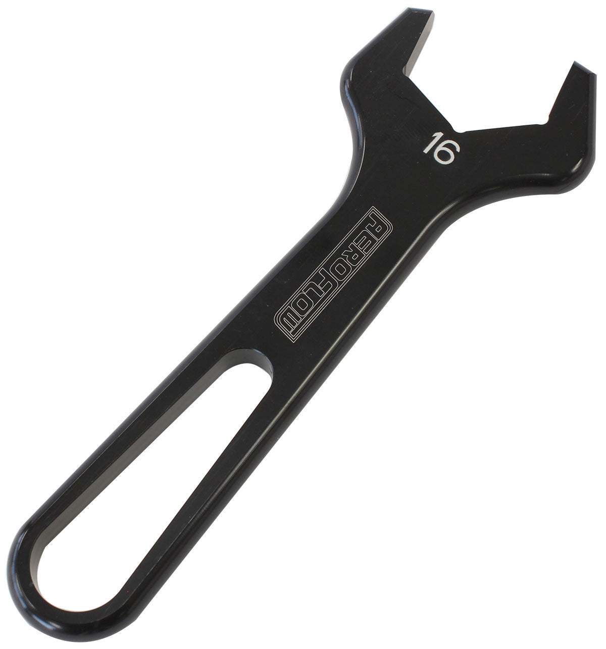 AF98-2255-1-16 - ALLOY PRO SPANNER SINGLE -16ANBLACK SINGLE -16AN PRO WRENCH
