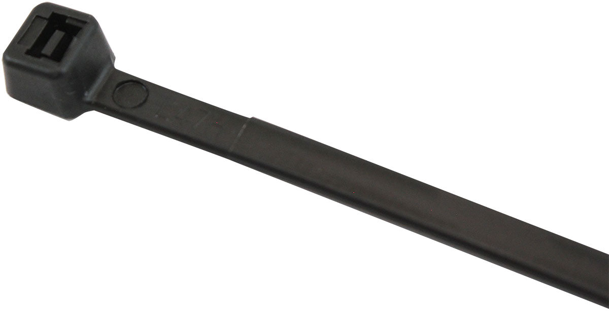 AF98-4820-25 - CABLE TIES 4.8mm x 200mm 25 PACK BLACK ZIP TIE PA66