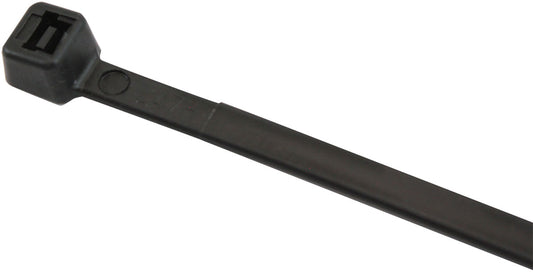 AF98-4820-25 - CABLE TIES 4.8mm x 200mm 25 PACK BLACK ZIP TIE PA66