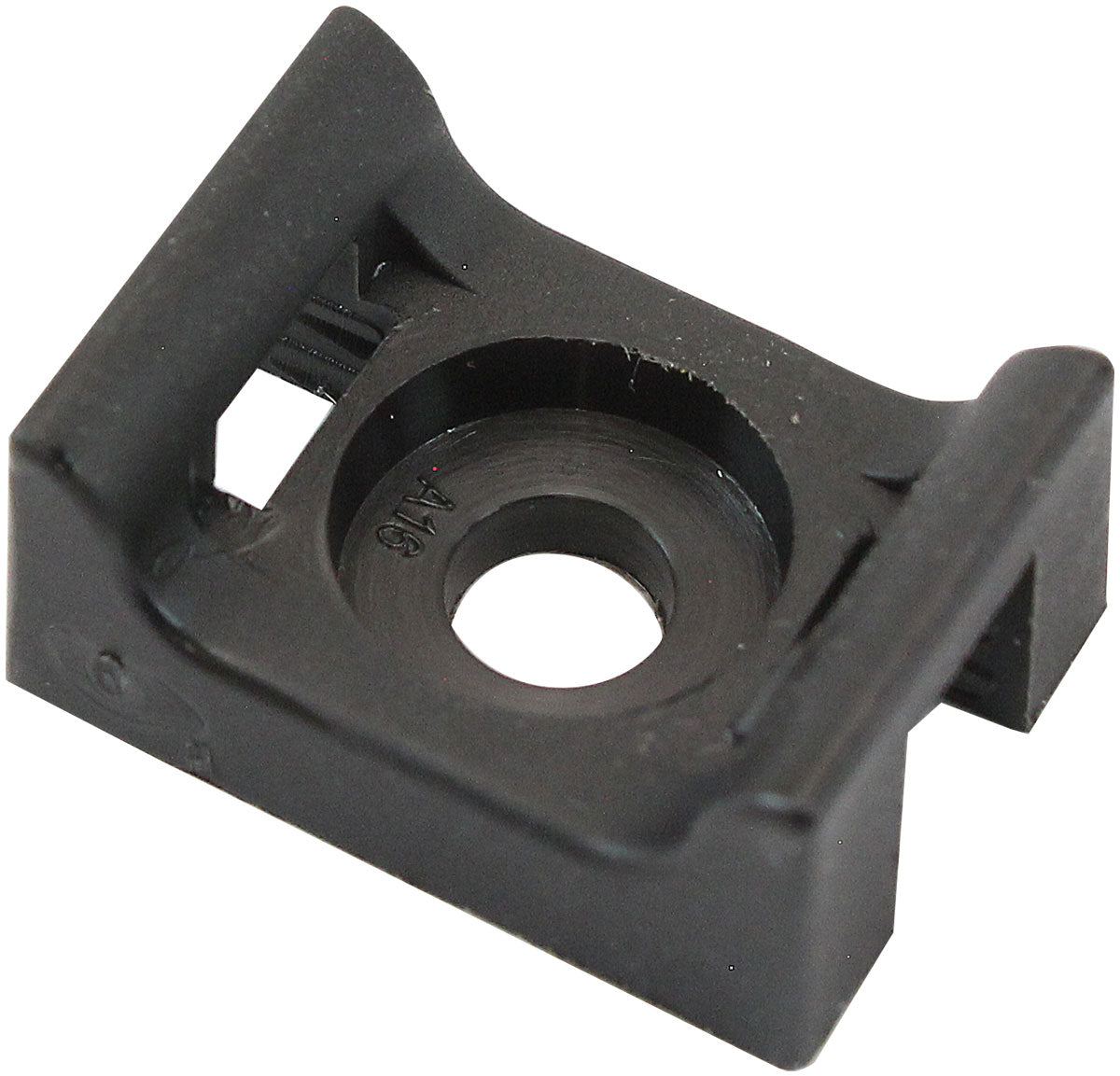 AF98-9987-100 - CABLE TIE SCREW MOUNTS 17mm x 12.9mm M3 HOLE PA66 100 PACK