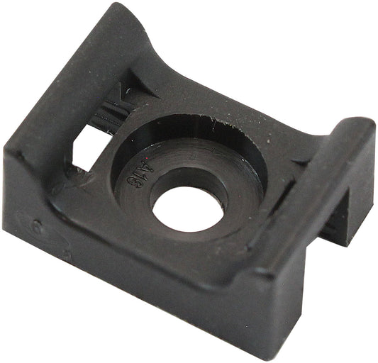 AF98-9987-25 - CABLE TIE SCREW MOUNTS 17mm x 12.9mm M3 HOLE PA66 25 PACK