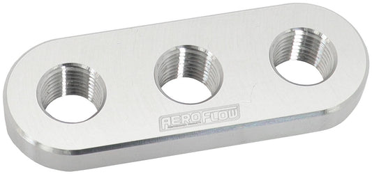 AF986-02-03 - WELD IN ALLOY PLATE 1/8" NPT x 3 PORTS VACUUM INTERCOOLER
