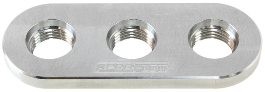 AF986-06 - WELD IN ALLOY PLATE -6 ORB PORTS FOR VACUUM INTERCOOLER