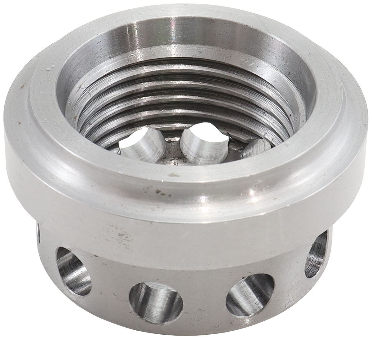 AF988-12S - VENTED WELD ON BUNG -12 ORB STEEL BAFFLE 1-1/16"-12 THREAD