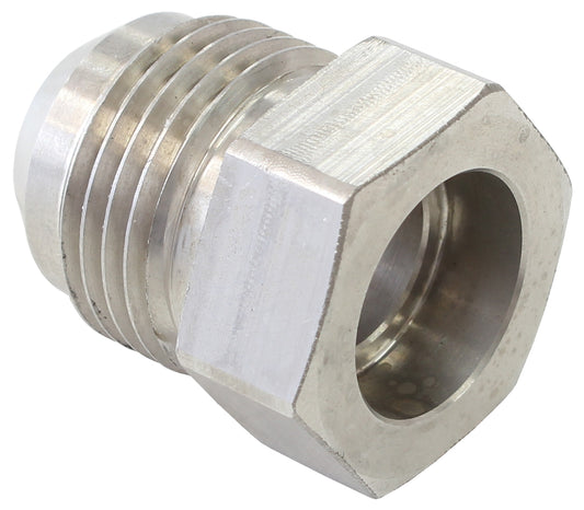 AF999-10SSH - STAINLESS HEX WELDON MALE BUNGSUITS 5/8 HARD LINE -10AN MALE