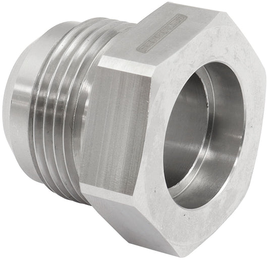 AF999-16SSH - STAINLESS HEX WELDON MALE BUNGSUITS 1' HARD LINE -16AN MALE