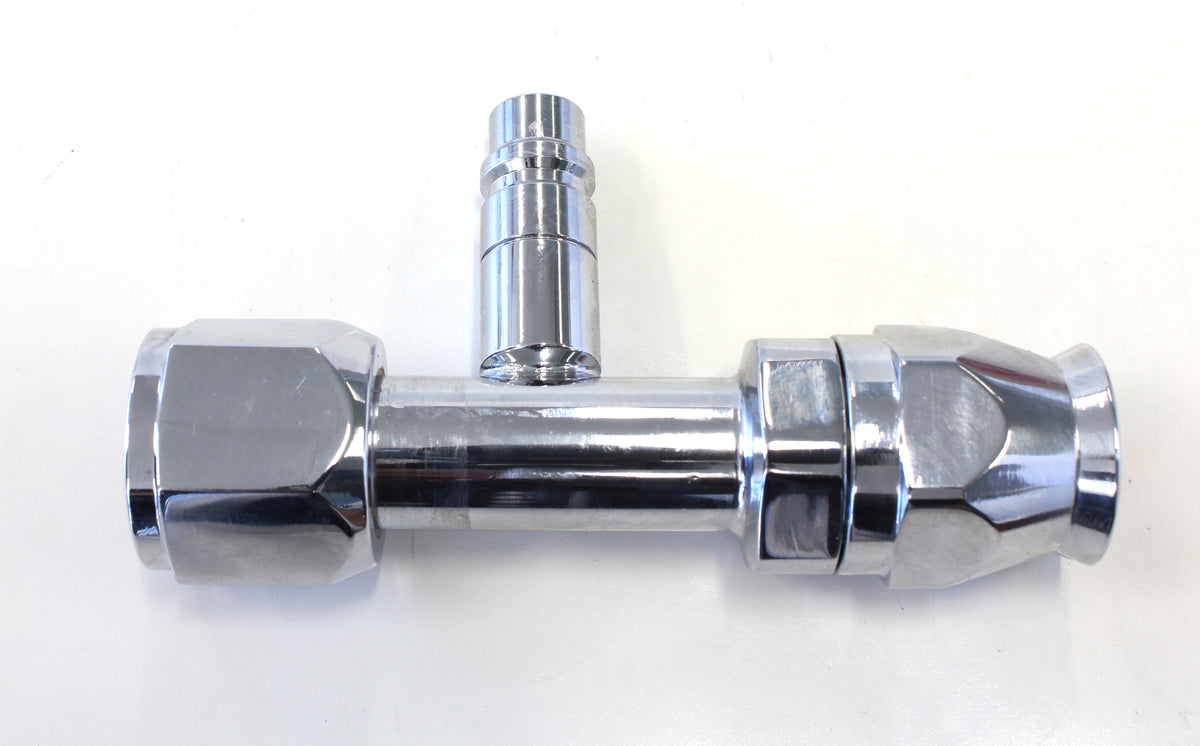 AFFCE-10B - -10 Airconditioning Fitting with Charge Port Straight