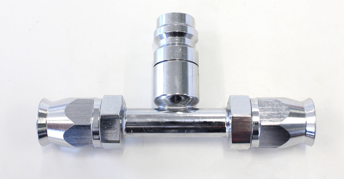 AFFCEL-06B - -6 Airconditioning Fitting inline Charge Port Straight