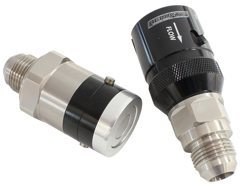 AFQR201-10 - Quick Release -10 BUNA N Seal Black Aluminum