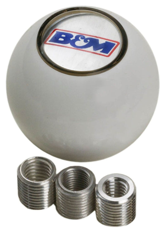 BM46110 - Shifter Knob High Impact Plastic With B&M Logo Insert