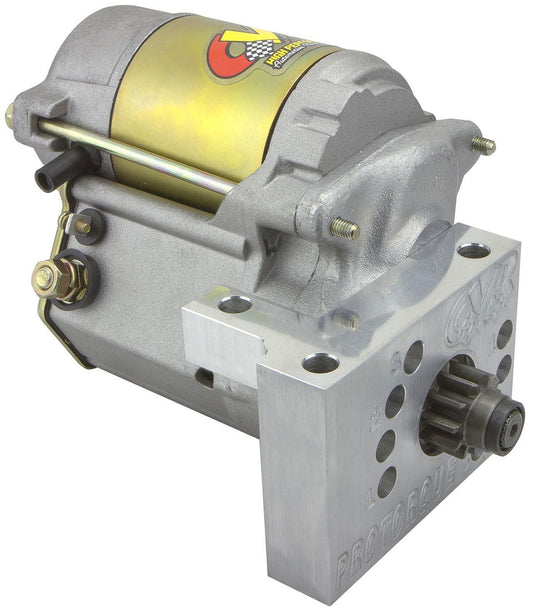 CVR5323OS -  Protorque Starter Motor - 1.9 HP Chevy Staggered Mount 168 Tooth Flywheel, 5 adjustable positions