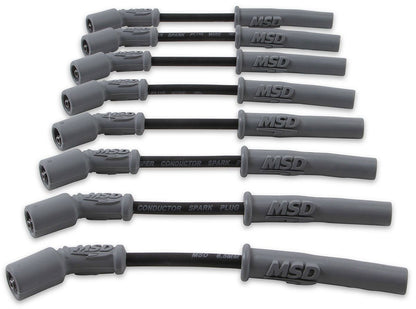 MSD32813 -  Super Conductor Spark Plug Lead Set 8.5mm, Black, Holden Commodore V8, LS1
