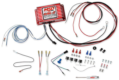 MSD6421 - 6AL-2 Ignition Control - Red Digital Capacitive Discharge with Rev-Limiter