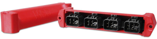 MSD7740 - Power Grid Connector - Red 4-Connector CAN-Bus Hub