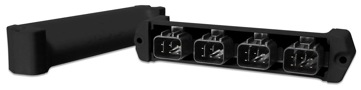 MSD77403 - Power Grid Connector - Black 4-Connector CAN-Bus Hub