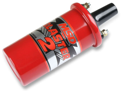 MSD8202 -  Blaster 2 Coil Red, 45,000 volts, for electronic ignition