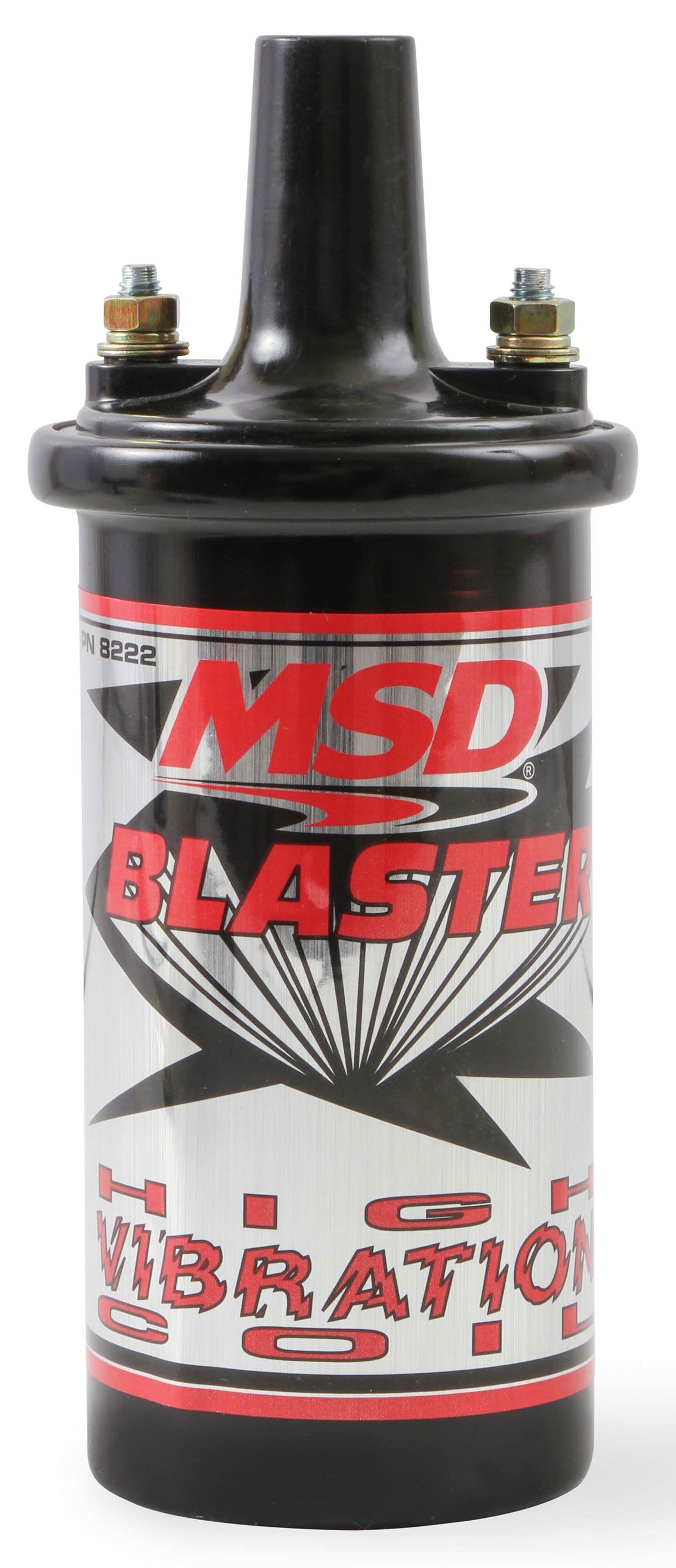 MSD8222 -  Blaster High Vibration Ignition Coil Black, 45,000 volts