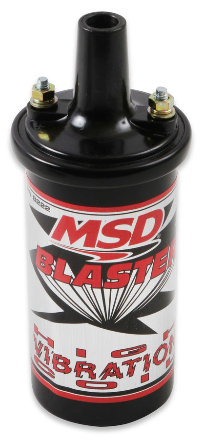 MSD8222 -  Blaster High Vibration Ignition Coil Black, 45,000 volts
