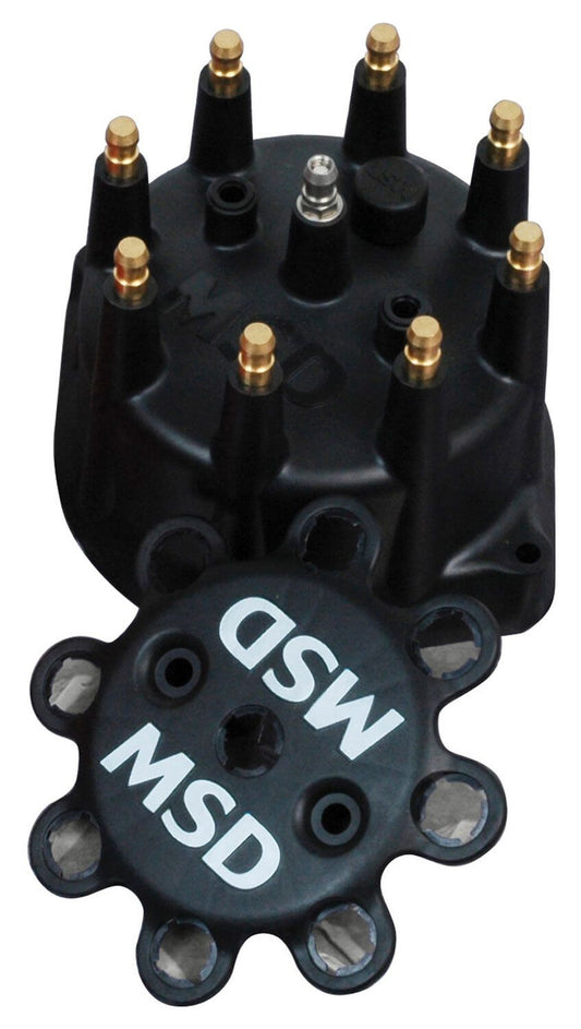 MSD84313 -  Distributor Cap Replacement screw-down Cap for Small Diameter MSD Distributors, Black