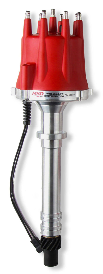MSD85551 -  Pro-Billet Distributor Small/Big Block Chevy, Magnetic Trigger, Mechanical Advance