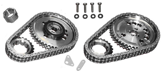 ROCS1195 - Double Row Timing Chain Set With Torrington Bearing Suit LS7, 3 Bolt Cam With Multi Trigger Sensor