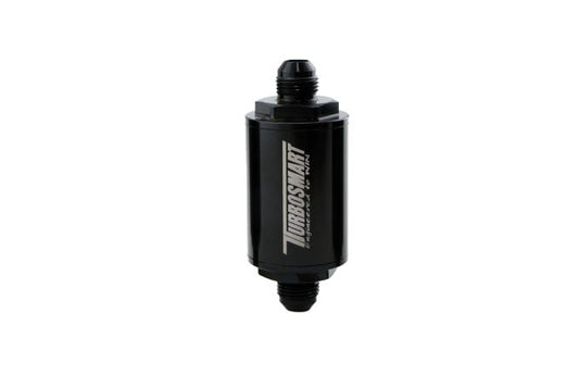 TS-0402-1131 - FPR Billet Fuel Filter 10um AN-8 - Black
