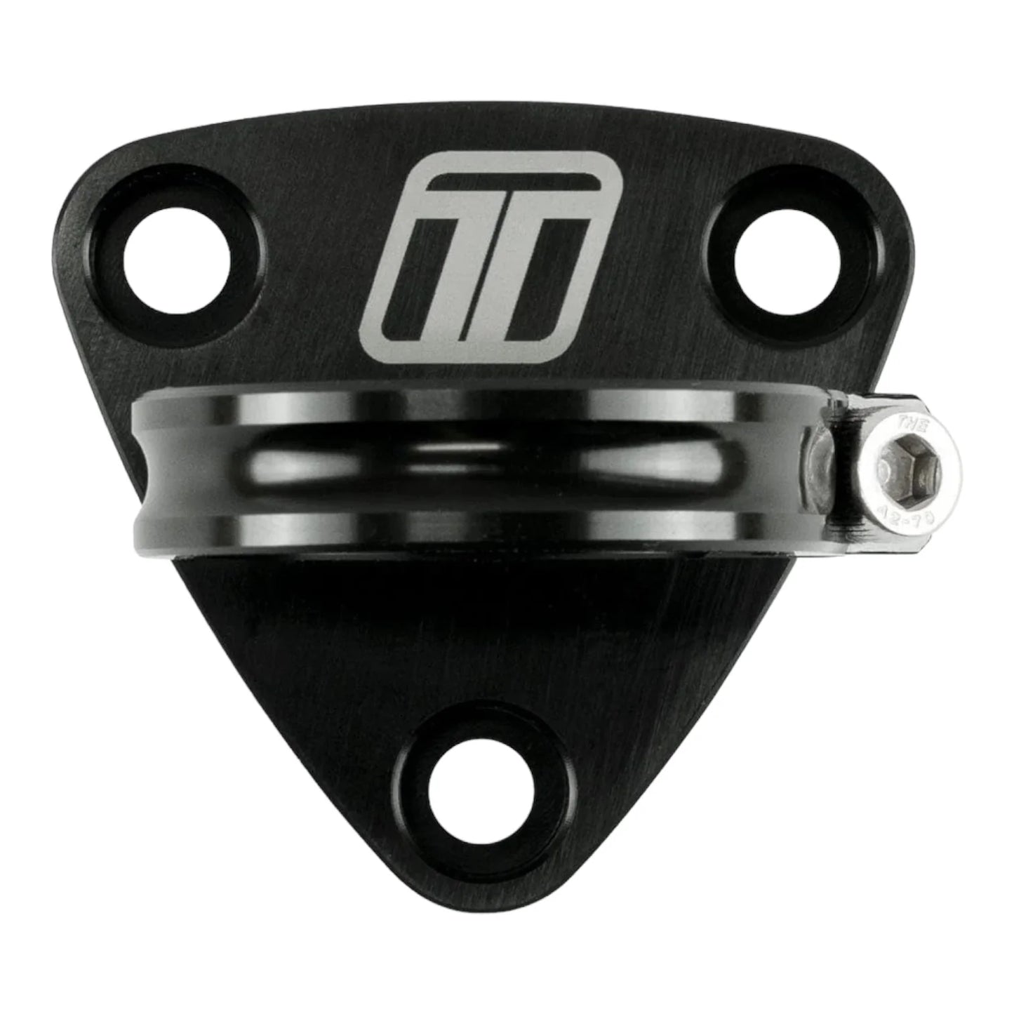 TS-0402-1141 - Fuel Pressure Regulator Billet Mounting Bracket (Black)