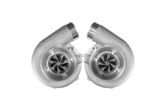 TS-1-6870B-VB096E-MT - Mirror Twin Turbo Package - TS-1-6870B V-Band 0.96AR Oil Cooled Turbos