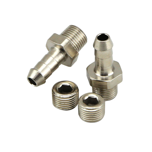 TS-0550-3008 - 1/8th NPT 6mm Hose Tail Fittings & Blanks